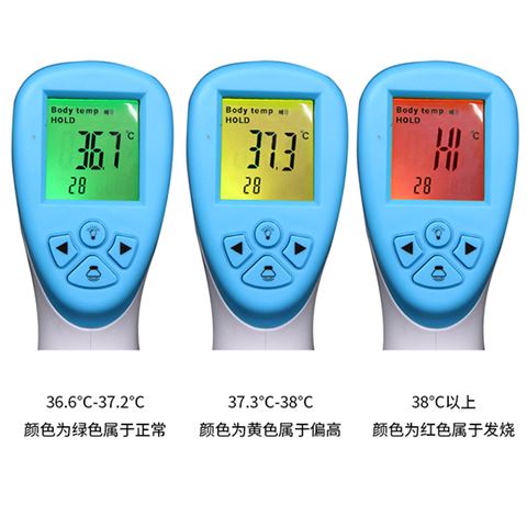 力量威体温枪生产厂家 额温枪厂家 出口证件齐全体温计工厂